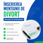 Flux Înscriere Mențiune Divorț